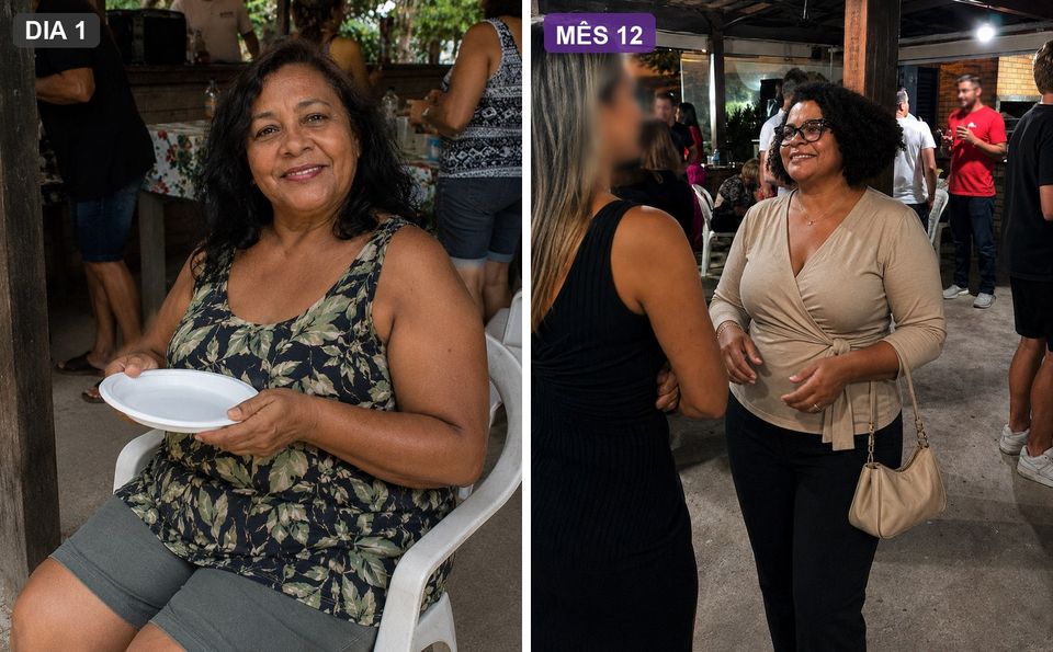 Vera, 1 ano de acompanhamento